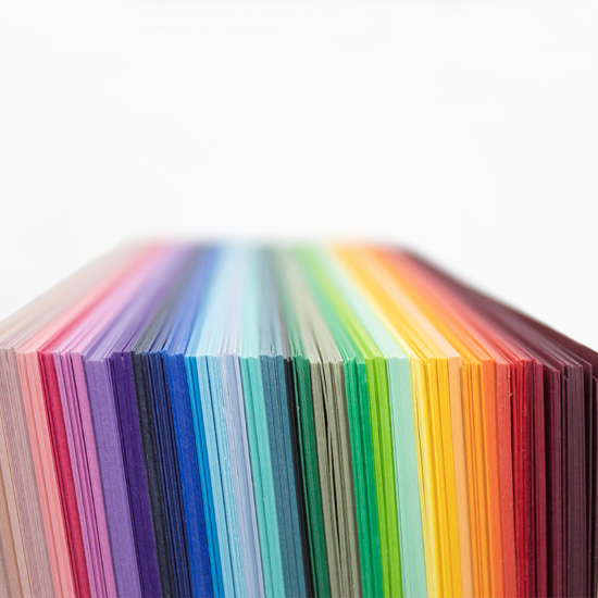 Chart Paper Thick, Mix Colour (Pack of 50 Sheet)